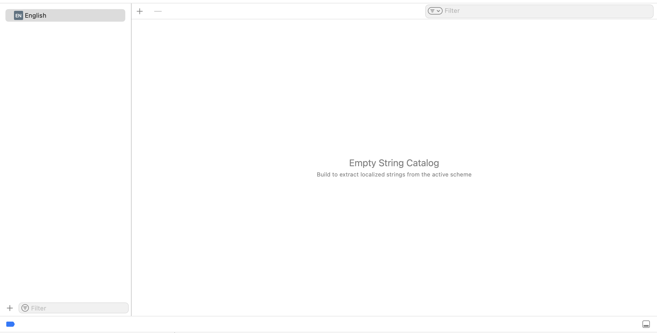Adding a language to the project.