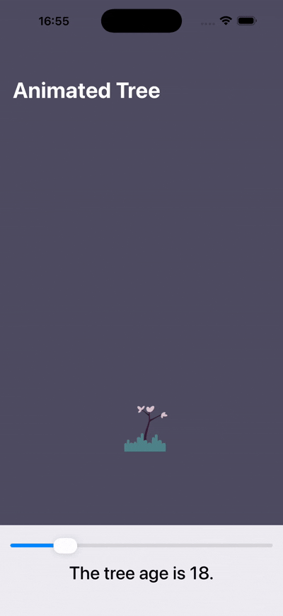 Making the Rive animation interactive.